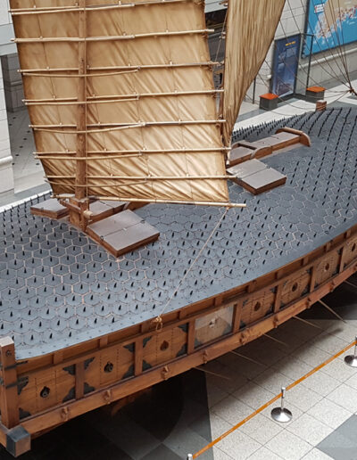 Turtle ship replica