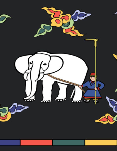 The Elephant flag of Goryeo