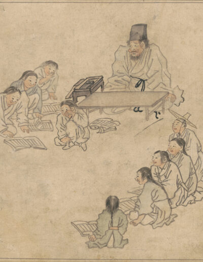 A Village School © National Museum of Korea