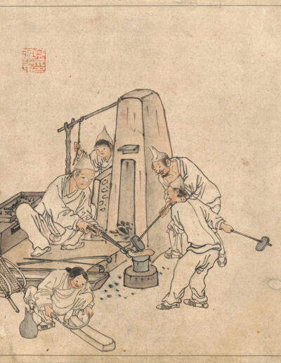 A Blacksmith's Workshop © National Museum of Korea