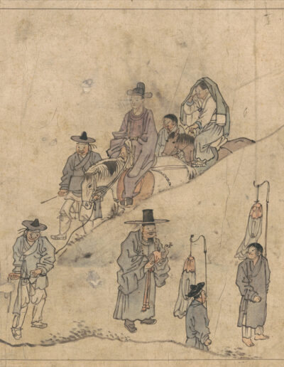 On the way to a wedding © National Museum of Korea