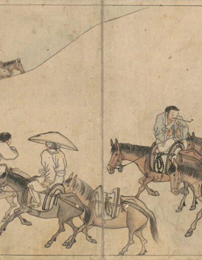 On the way to a market © National Museum of Korea