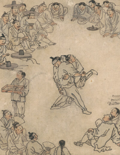 Wrestling © National Museum of Korea