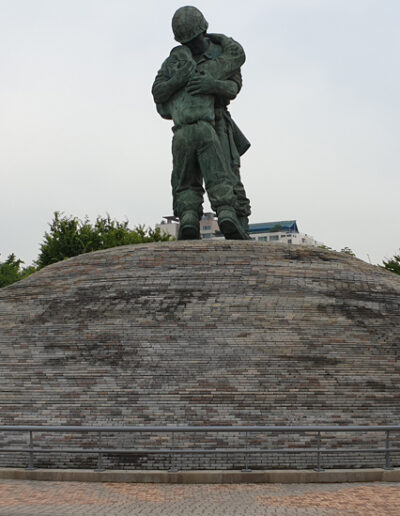 The Statue of Brothers at The War Memorial of Korea