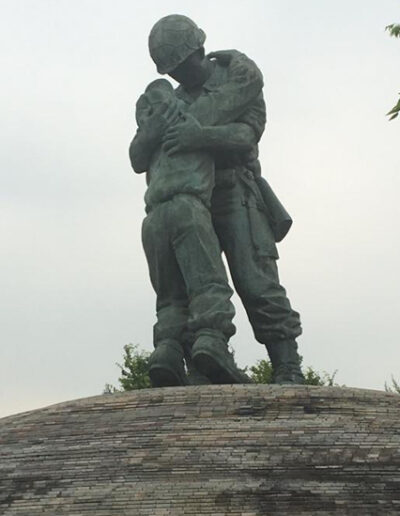 The Statue of Brothers at The War Memorial of Korea